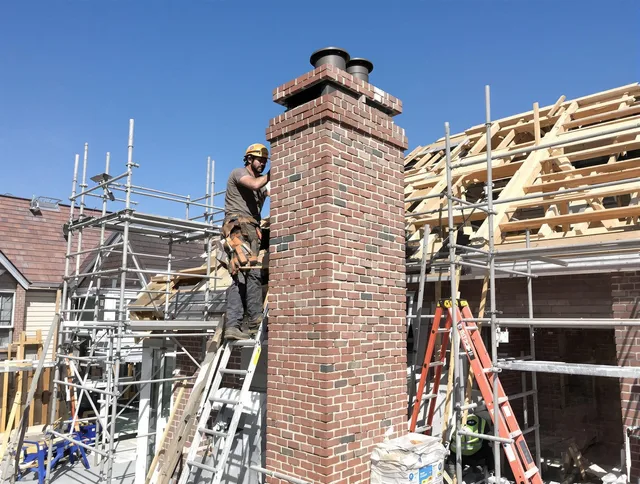 New chimney installation completed by Clinton Chimney Sweep in Clinton, MA