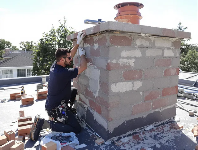 Advanced chimney repair process by Clinton Chimney Sweep in Clinton, MA